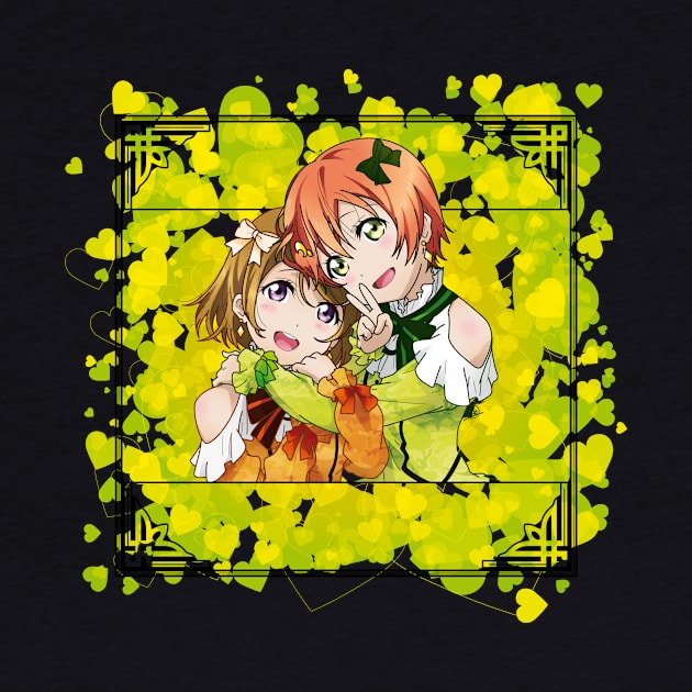 Love Live! - Rin  Hanayo - Kira Kira Sensation - Camo edit. by YueGraphicDesign